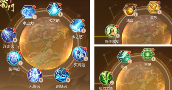 蜀门手游仙禽加点